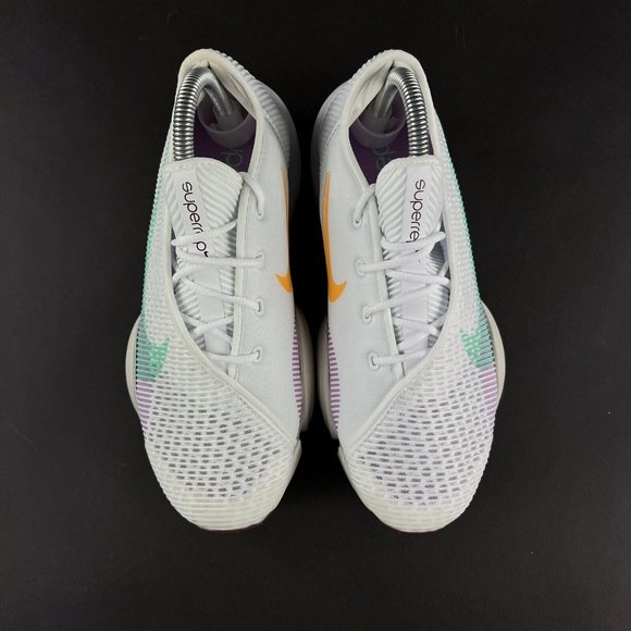 Nike Women's Air Zoom SuperRep 2 White Bronze Violet Green Shoes CU5925-135 Sz 8 - Picture 7 of 11